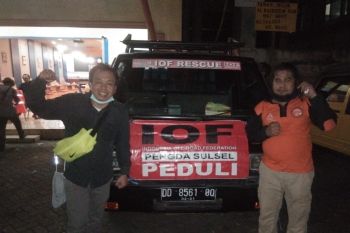 Tim Rescue IOF Sulsel kirim alat berat ke Msamba Luwu Utara