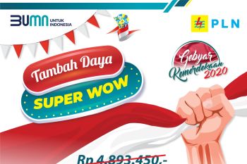 PLN berikan diskon tambah daya "Super Wow" lewat Gebyar Kemerdekaan 2020