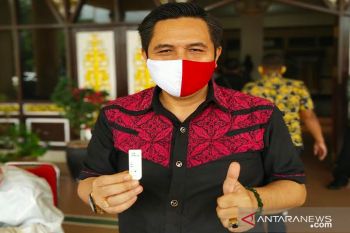 Kalangan DPRD Bartim jalani tes cepat COVID-19, hasilnya non reaktif