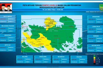Tujuh kecamatan di Batam zona hijau COVID-19