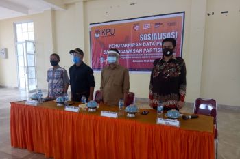 KPU Morut sosialisasikan pemutahiran data pemilih dan pengawansan partisipatif