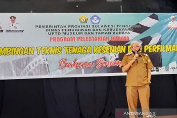 Dikbud Sultra berikan apresiasi pelatihan seni perfilman bagi generasi pelajar