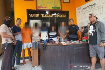 Polisi ringkus lima pelaku dan amankan 29 paket narkoba di Palu
