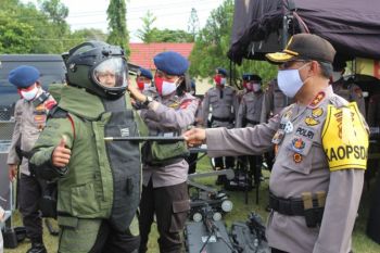 Kapolda Kalteng ingatkan operator sarpras perbanyak berlatih