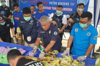 BNN Sumsel ungkap jaringan pengedar narkoba Malaysia