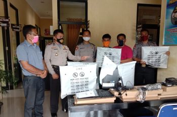 Curi 12 unit komputer milik sekolah, seorang oknum nelayan ditangkap polisi