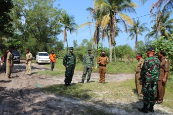 Dandim 0429 Lamtim tinjau Desa Sukorahayu sasaran Program TMMD