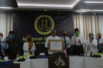Sleman menerima penghargaan KPAI atas komitmen dalam perlindungan anak
