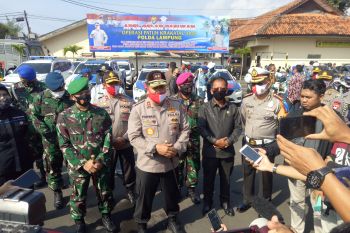 Operasi Patuh Krakatau, Kapolda ingatkan pengemudi patuhi protokol kesehatan