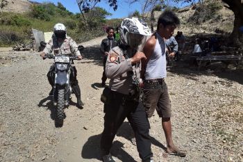 Peras pasangan muda mudi di Bukit Meresek Loteng, residivis dibekuk polisi