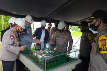Wakapolri tinjau lokasi pembangunan kantor Polda Maluku