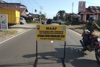 90 pelanggar lalu lintas di Pasaman Barat ditilang dalam tiga hari terakhir