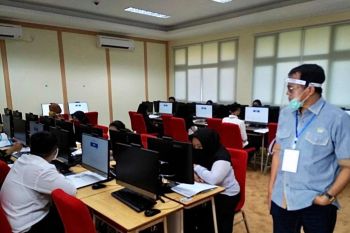 UNP perketat protokol kesehatan pada pelaksanaan UTBK-SMNPTN 2020 tahap II