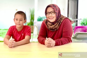 Disambut Bupati Ade Yasin, ini pesan untuk petenis nasional usia 10 tahun asal Bogor