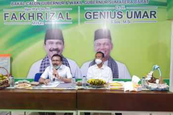 Tim Bacagub/Bacawagub Fakhrizal-Genius sebut KPU Sumbar tidak profesional gelar Pilgub