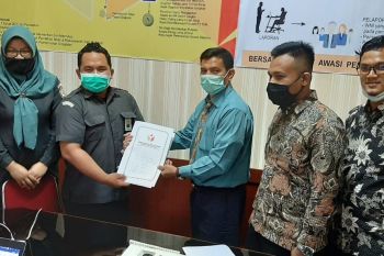 Tim Fakhrizal-Genius daftarkan permohonan sengketa ke Bawaslu terkait keputusan KPU Sumbar