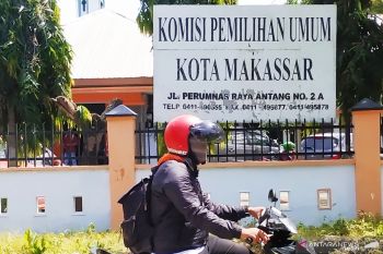 Anggaran pokok untuk Pilkada Makassar terealisasi 100 persen