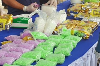 Polrestabes Palembang  tangkap tiga bandar narkoba
