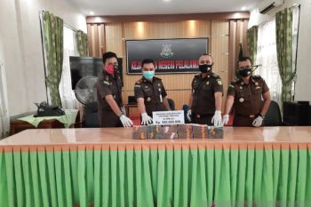 Kejaksaan Pelalawan eksekusi Rp500 juta dari terpidana korupsi