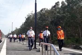 Stasiun KA di Way Tuba diresmikan