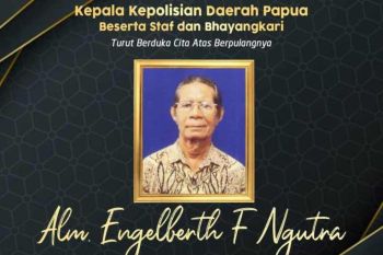 Kapolda Papua sampaikan bela sungkawa untuk pencipta Mars Polri