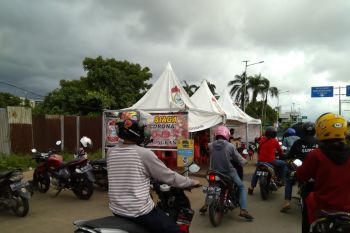 Wilayah perbatasan Kota Makassar dijaga ketat jelang lebaran