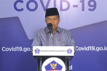 Jusu Kalla sebut lepaskan bangsa dari COVID-19 jadi tantangan tahun ini