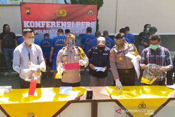 15 pelaku kejahatan diringkus selama Operasi Sikat