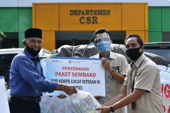 Pusri kurbankan 40 ekor sapi dan bagi sembako rayakan Idul Adha 1441 H