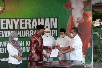 Pascasembuh COVID-19, Wakil Wali Kota Solo serahkan hewan kurban dari Jokowi