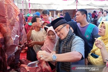 Pemotongan hewan kurban di Agam berkurang 967 ekor imbas COVID-19