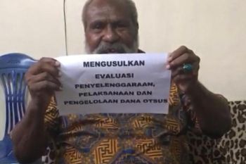 John Gluba Gebze: Otsus Papua dievaluasi, bukan ditolak