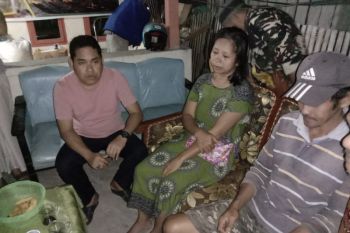 Delapan KK kehilangan tempat tinggal akibat kebakaran di Polman