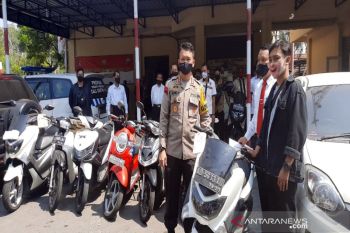 10 tersangka curanmor dibekuk dalam Operasi Sikat Jaran Candi