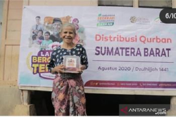 ACT tuntaskan penyaluran daging kurban dari amanah dermawan ke lima wilayah Sumbar