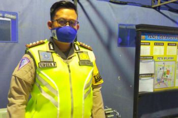 Polda Sulteng tegur 750 pengendara  tidak taati protokol kesehatan