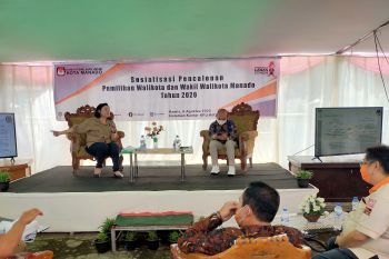 KPU Manado sosialisasikan syarat pencalonan  wali kota/wakil
