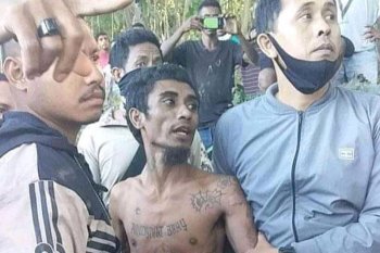 Pria ini tega bunuh 2 anak kandungnya berusia dua dan tiga tahun