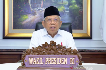 Wapres Ma'ruf Amin sebut merger bank syariah BUMN memperkuat perbankan nasional