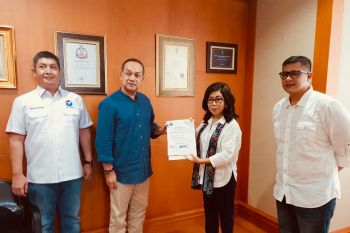 Sah!! Perindo resmi serahkan SK pada pasangan PAHAM