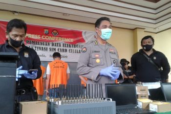 Penanganan pemalsuan data elektronik aktivasi sim card berproses