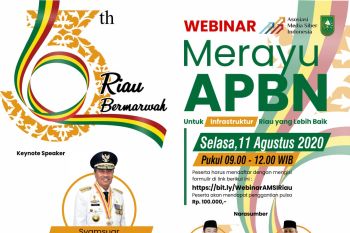 HUT ke-63 Riau, AMSI selenggarakan webinar terkait infrastruktur