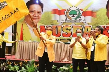 Taufan Pawe terpilih aklamasi Ketua DPD  Golkar Sulsel