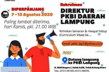 Perpanjangan Waktu Rekrutmen Direktur Eksekutif PKBI Lampung