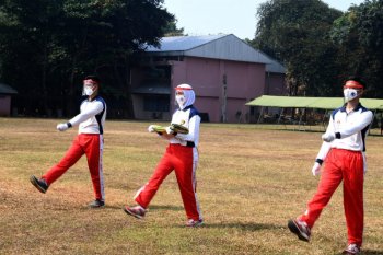 Paskibraka 2020 berlatih  dengan terapkan protokol kesehatan ketat