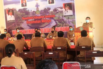 Bupati perintahkan kades se-Jembrana waspada saat tatanan baru