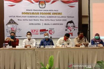 KPU Kota Palu sosialisasikan produk hukum Pilkada 2020