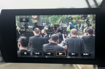 Berbaju adat Sabu, Presiden Joko Widodo tiba di Sidang Tahunan MPR