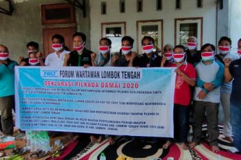 Wartawan di Lombok Tengah diharapkan sukseskan Pilkada 2020