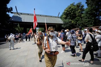 Peringati PD II, PM Jepang bersumpah tak akan mengulang perang